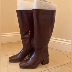 Vince Camuto Sangeti Knee High Boots in Dark Mahogany